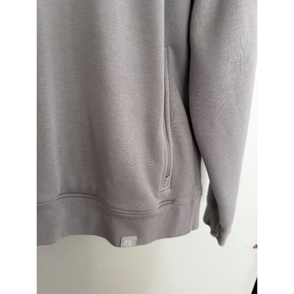 MAMMOTH MOUNTAIN SKI SNOWBOARD GRAY HOODIE UNISEX SZ MEDIUM M LOGO SWEATSHIRT - Picture 2 of 4